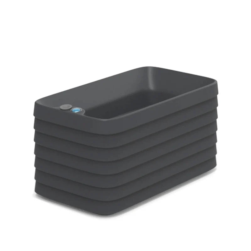 TruDrop Slat Window Box Planter
