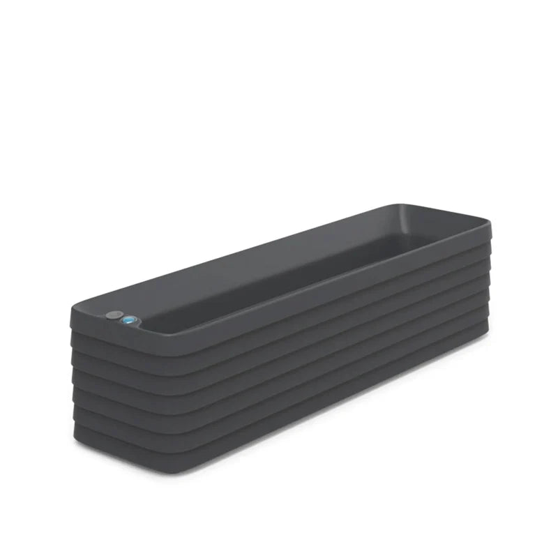 TruDrop Slat Window Box Planter