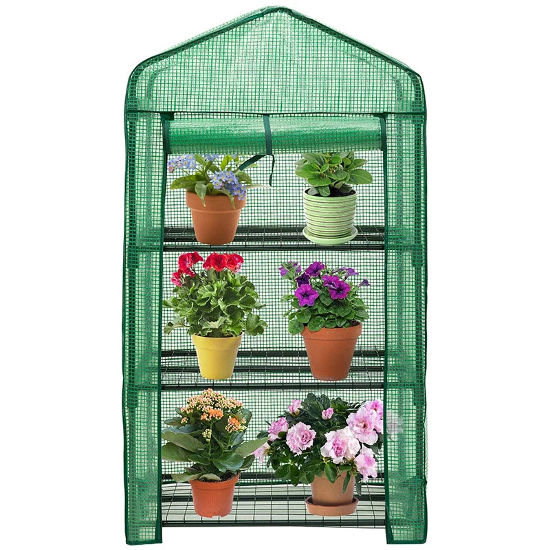GENESIS Portable Rolling Greenhouse with Opaque Cover