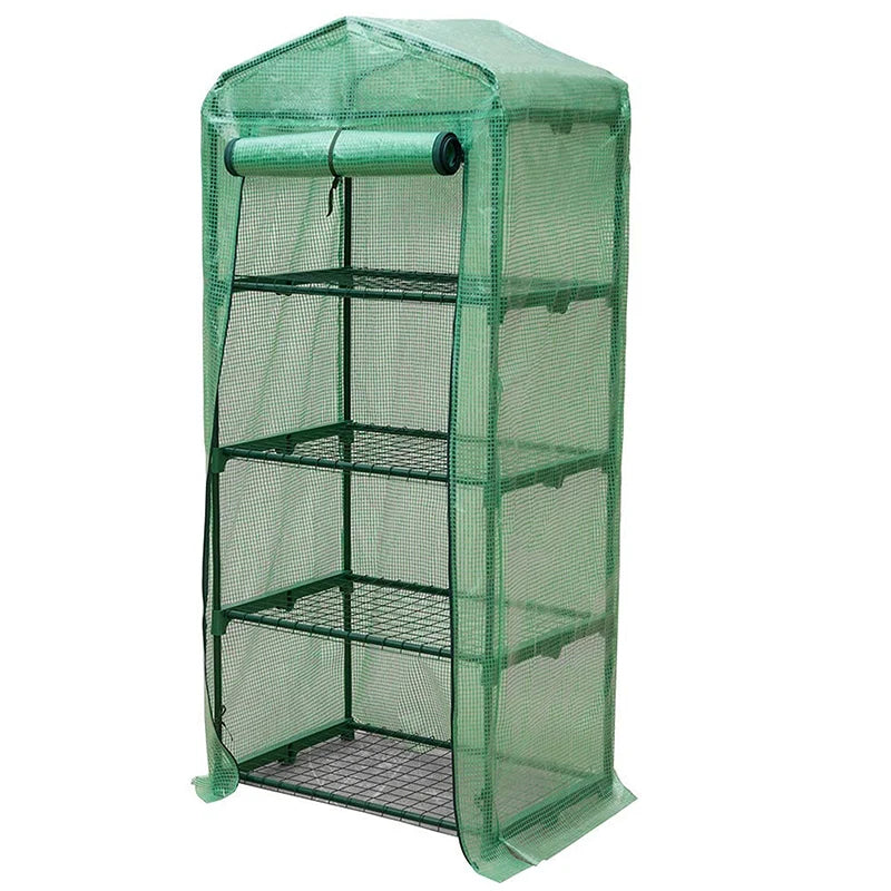 GENESIS Portable Rolling Greenhouse with Opaque Cover