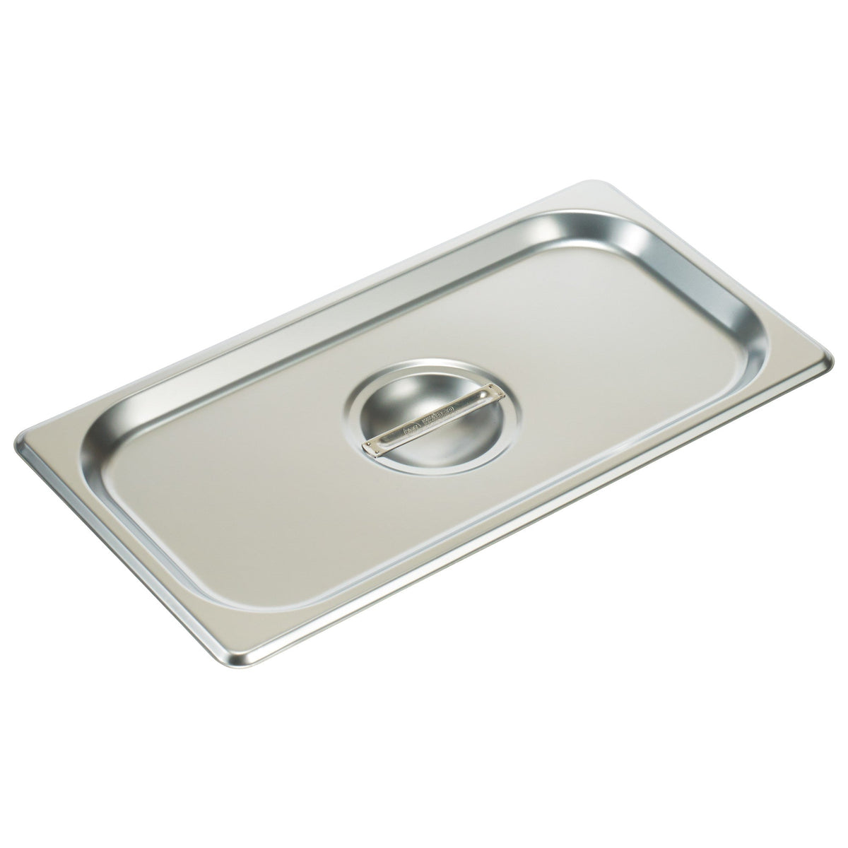 SPSCT - 18/8 Stainless Steel Steam Pan Cover, Solid - Third (1/3)