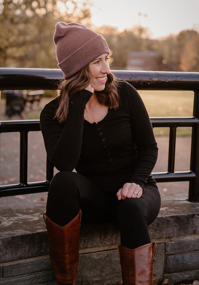 Baylor Beanie - Sable Heather
