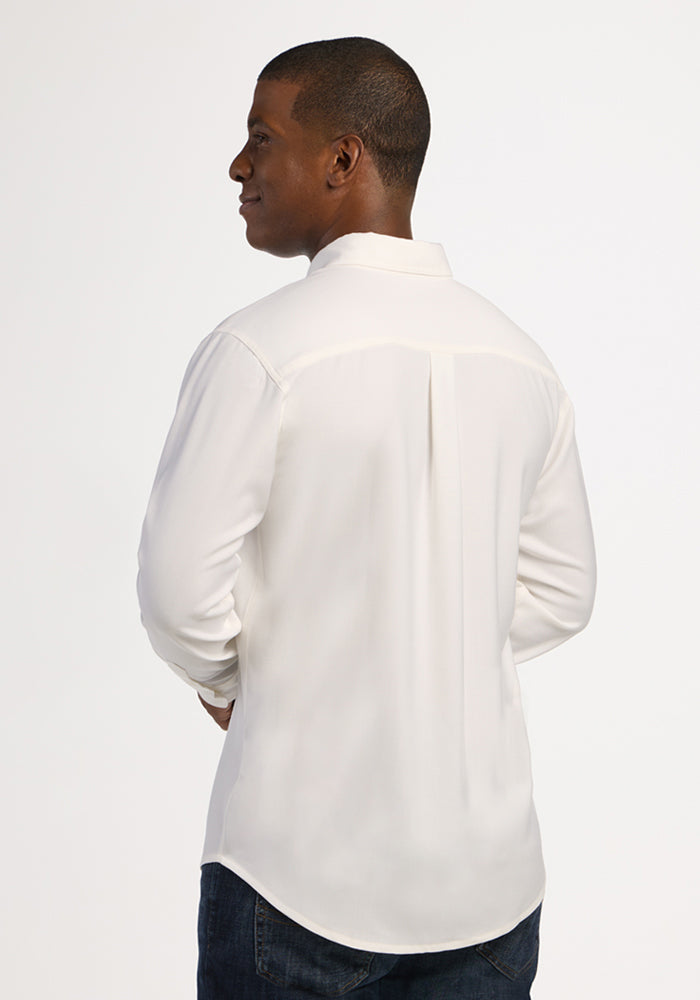 Nash Button Up - Eggshell