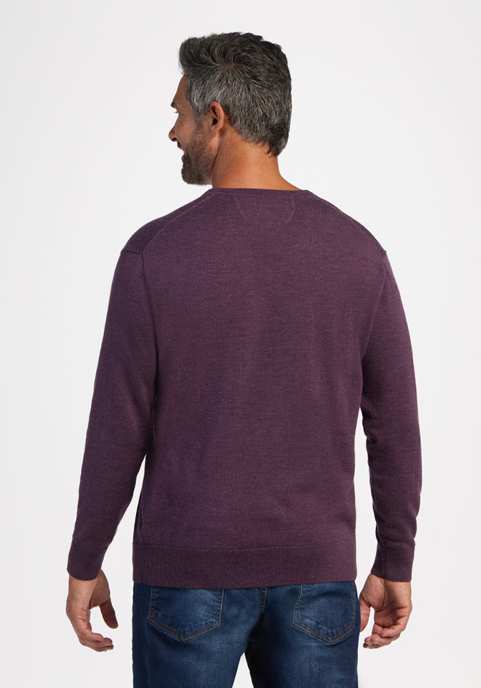 Vincenzo Sweater - Purple Iris