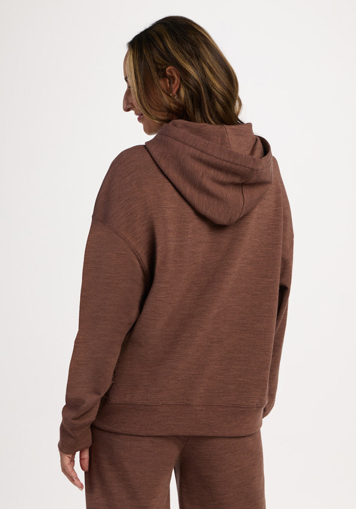 Genevieve Hoodie - Sable Heather