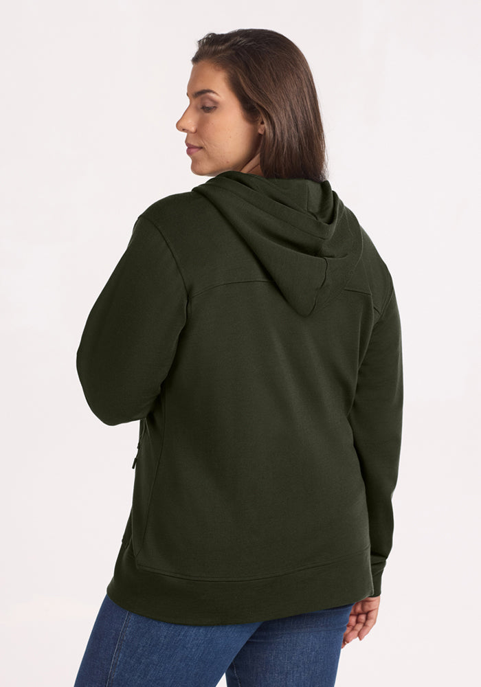 Darby Zip Up Hoodie - Duffel Bag