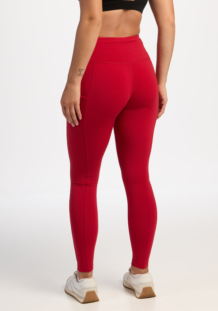 Piper Pocket Leggings - Maraschino Cherry