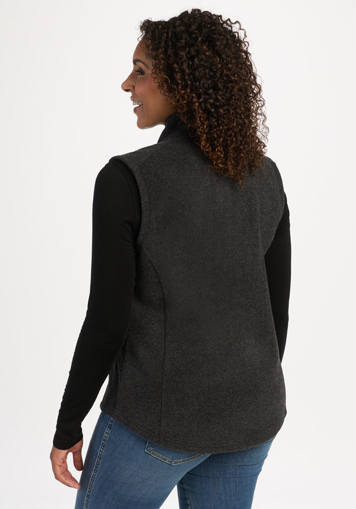 Haley Vest - Carbon Black