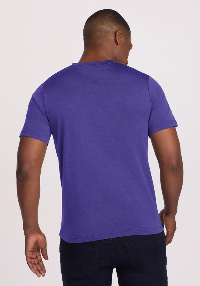 Endurance Tee - Berry Indigo