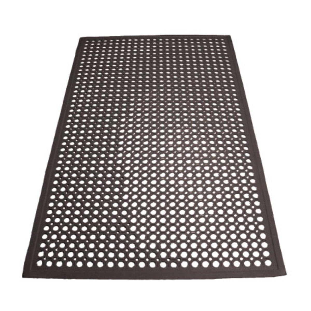 RBM-35K-R - Rubber Floor Mats, Beveled Edge - Black, Rolled