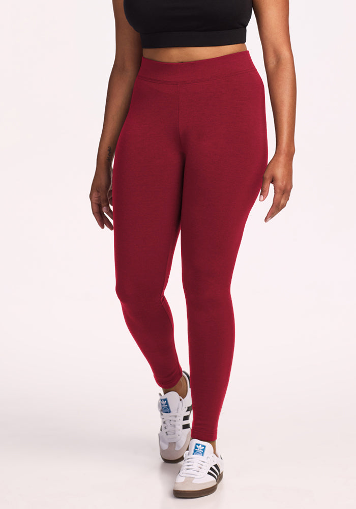 Stella Leggings - Pinot Noir