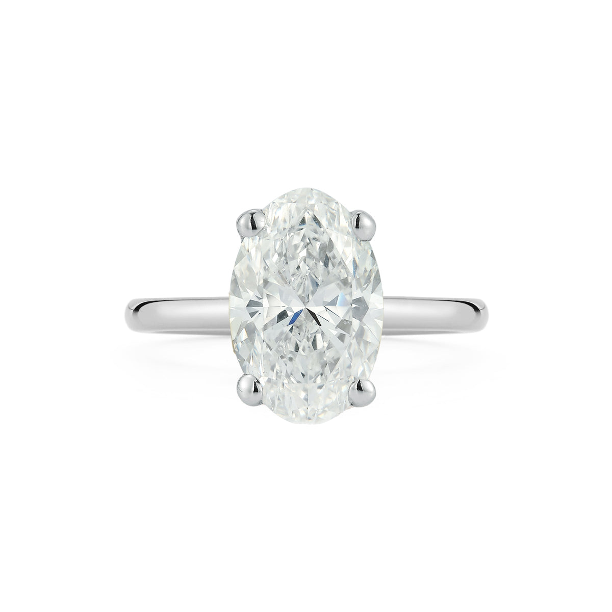 The Oval Solitaire - 2 Ct