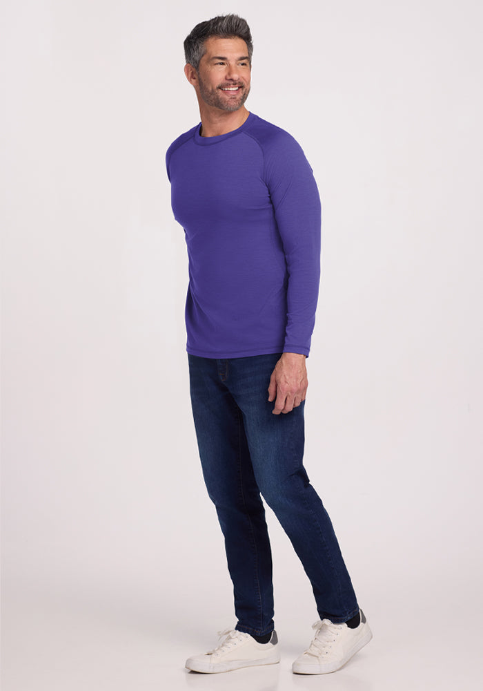 Essential Tee - Berry Indigo