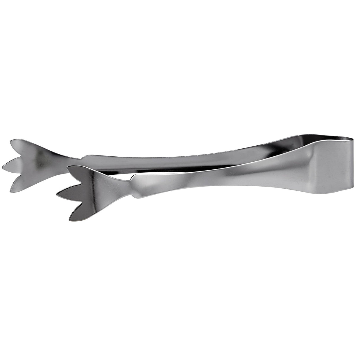 IT-7 - 7" Ice Tongs, 3 Prongs, Satin Finish Stainless Steel
