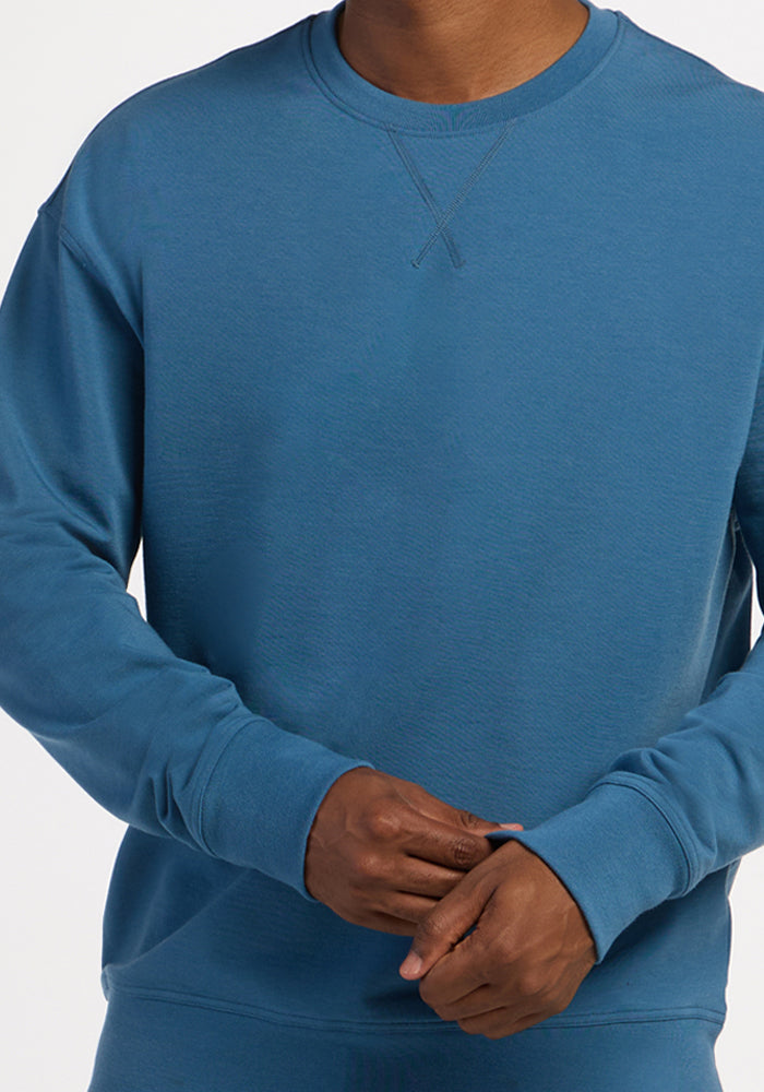 Miles Crewneck - Blue Ashes
