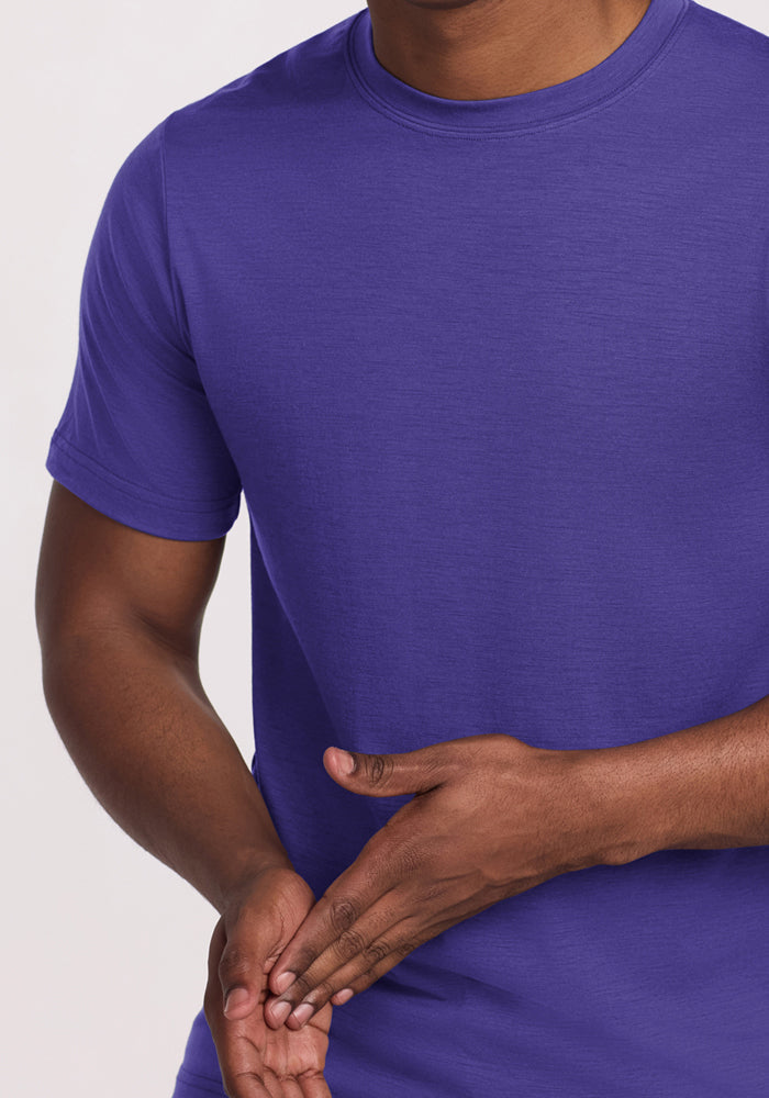 Endurance Tee - Berry Indigo
