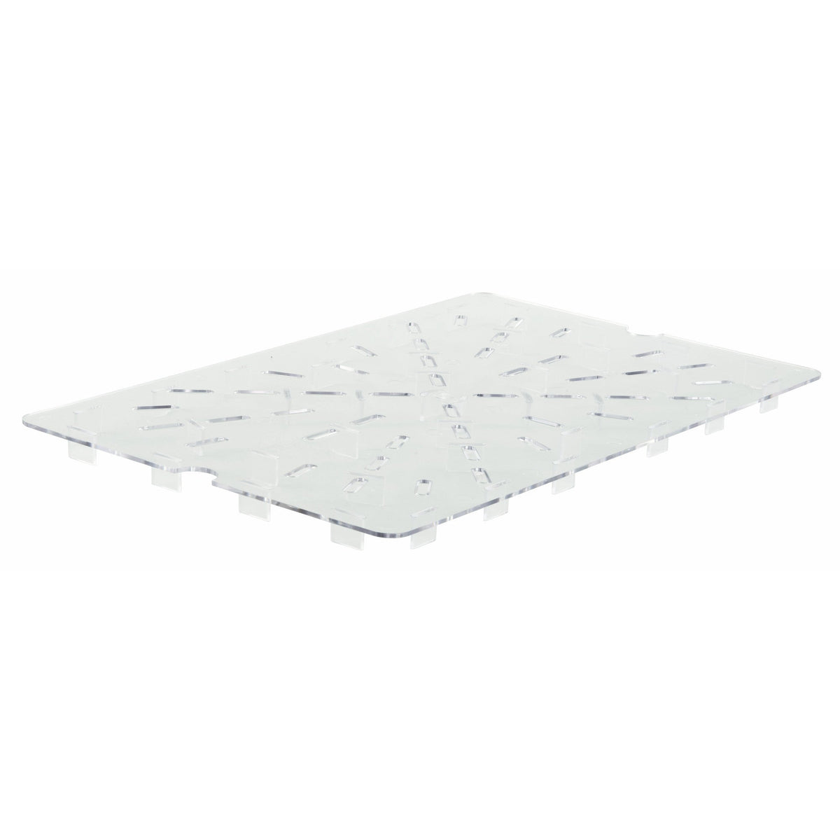PFSF-DS - Drain Shelf for PFSF & PFFW series, 13" x 21-1/8", Clear, PC, NSF