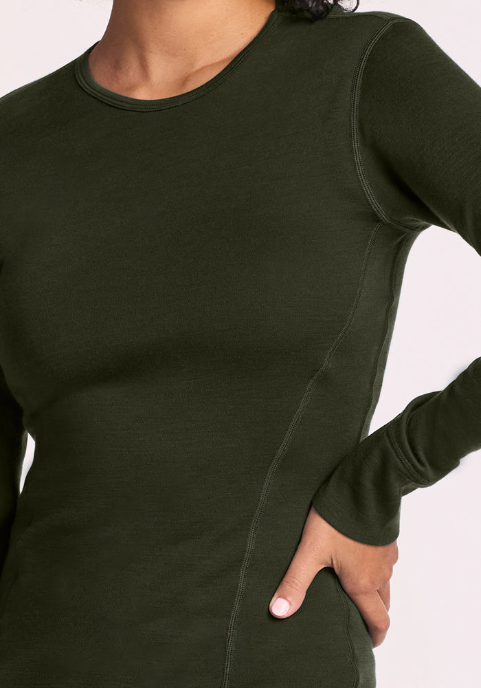 Hannah Long Sleeve Top - Duffel Bag
