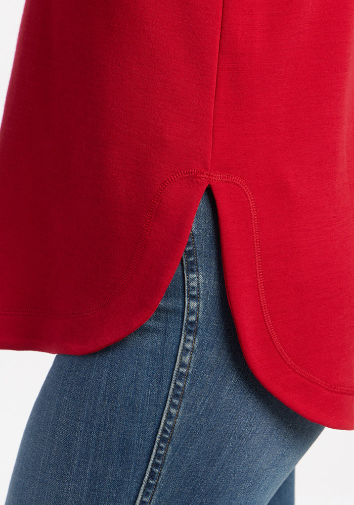 Blair Tunic - Maraschino Cherry