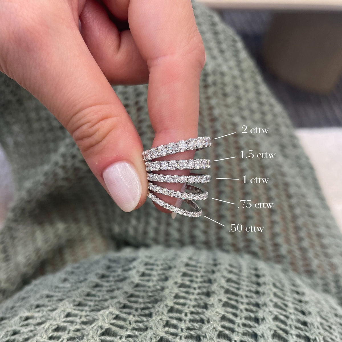 DRD Round Eternity Band - 1.50 Cttw