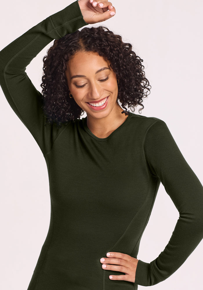 Hannah Long Sleeve Top - Duffel Bag