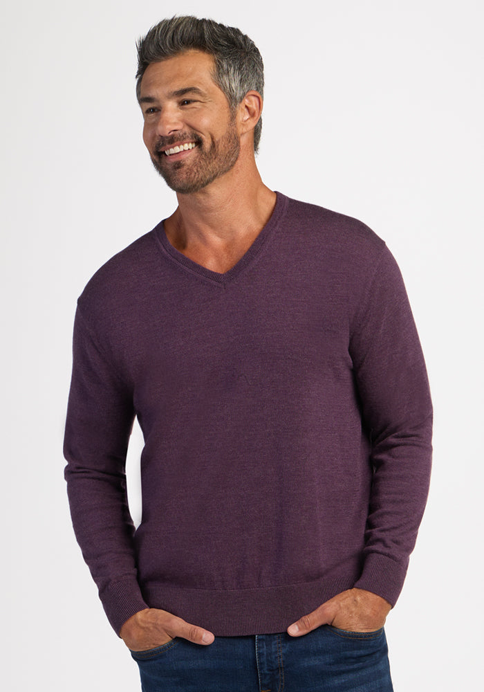 Vincenzo Sweater - Purple Iris