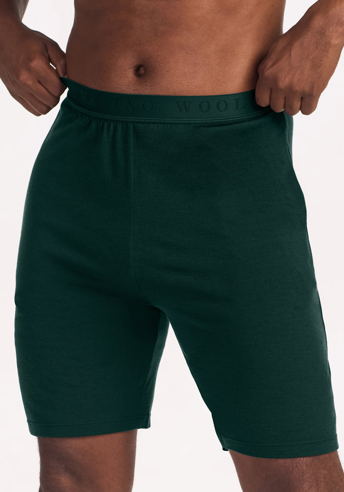 Archer Lounge Shorts - Deep Pine