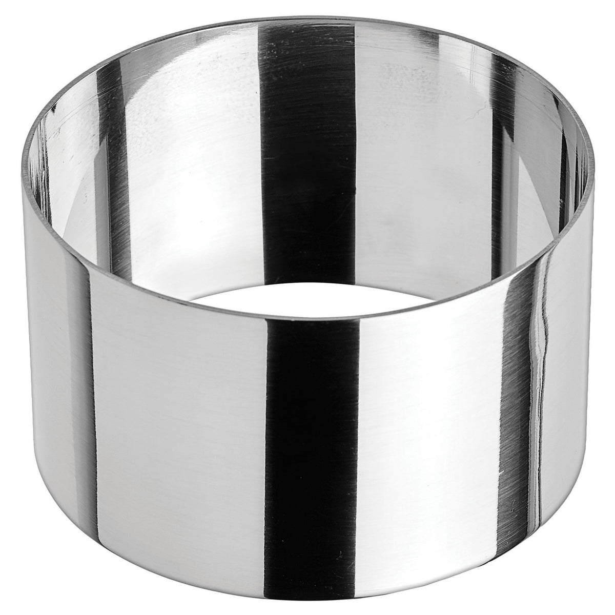 SPM-31R - Stainless Steel Pastry Mold - Round, 3" x 1-3/4"