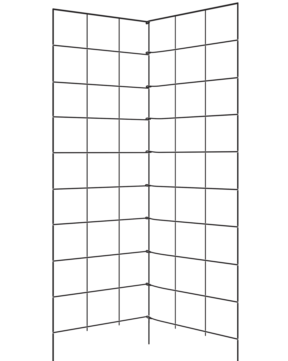 Two Panel Folding Trellis