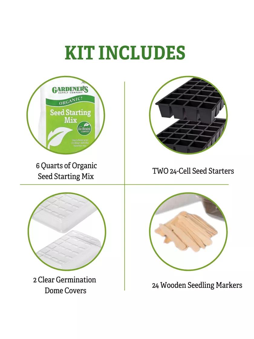 Organic GrowEase™ Seed Starting Success Kit