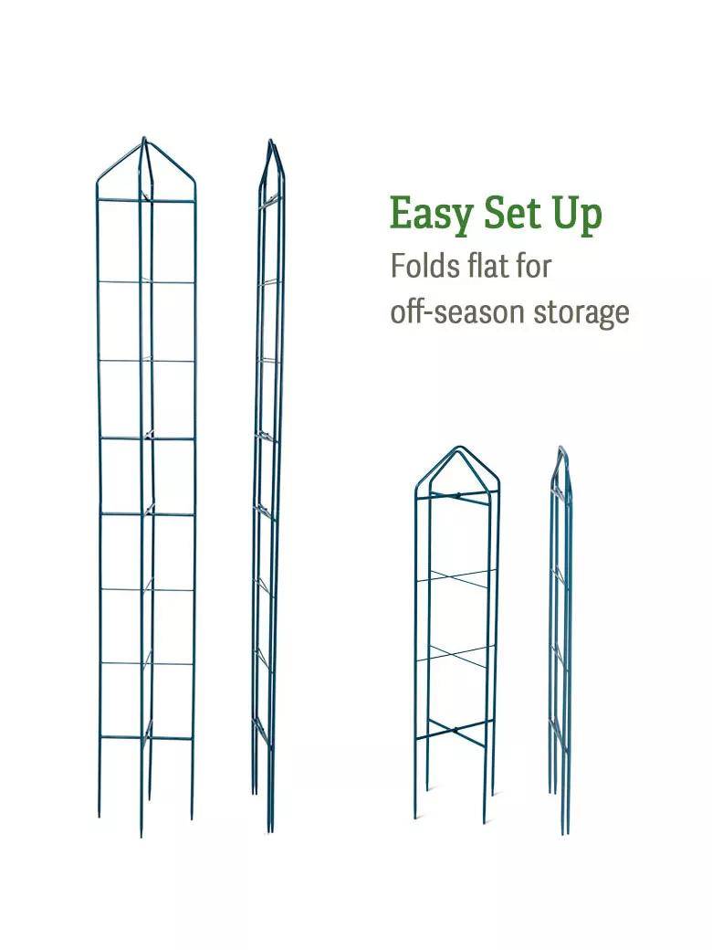Zenith™ Folding Garden Supports, Set of 2