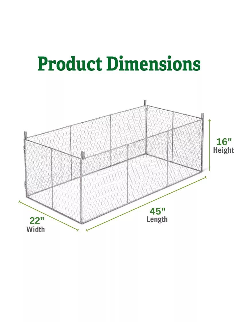 Chicken Wire Crop Coop Extension