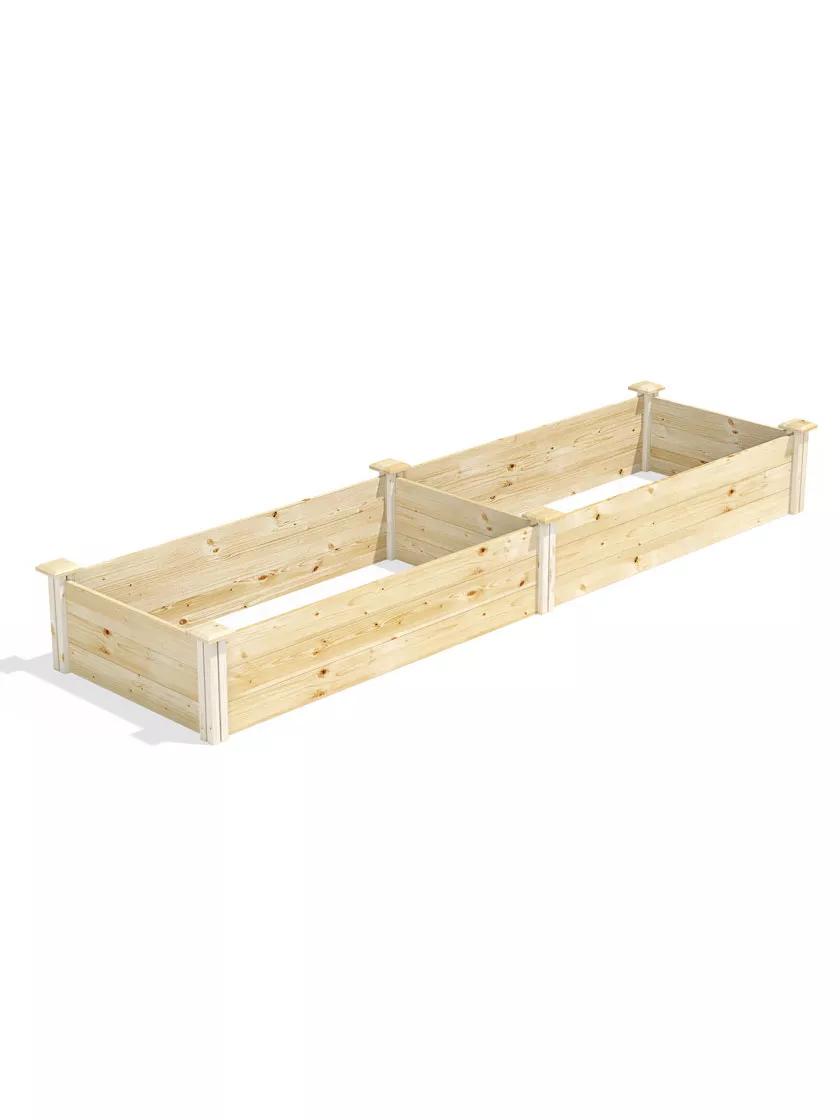 Pine Raised Garden Bed, 2' x 8'