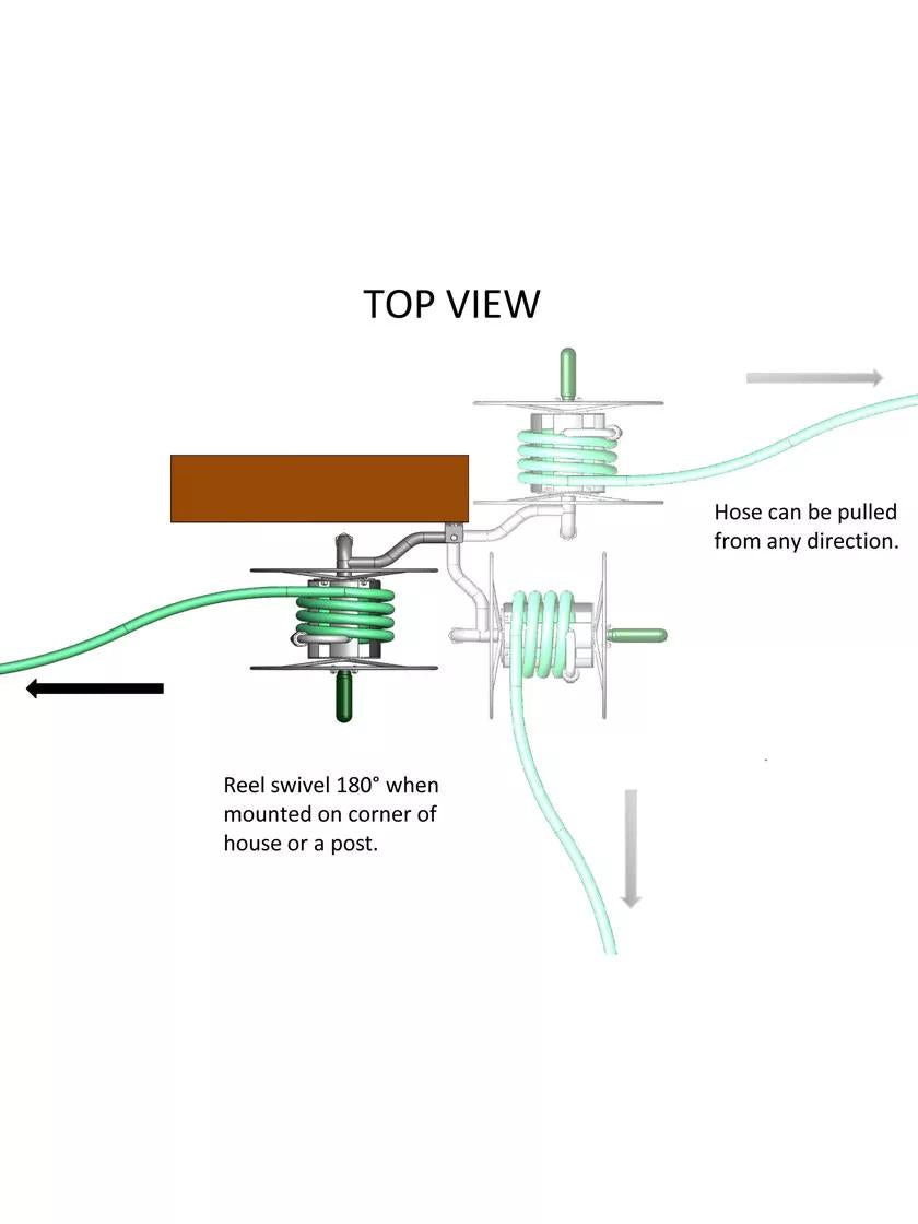 Yard Butler® Mighty Hose Reel