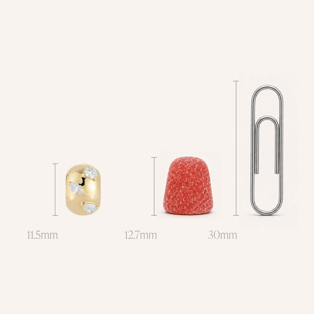 Alexa Jordyn Multi-Shape Rondelle Charm
