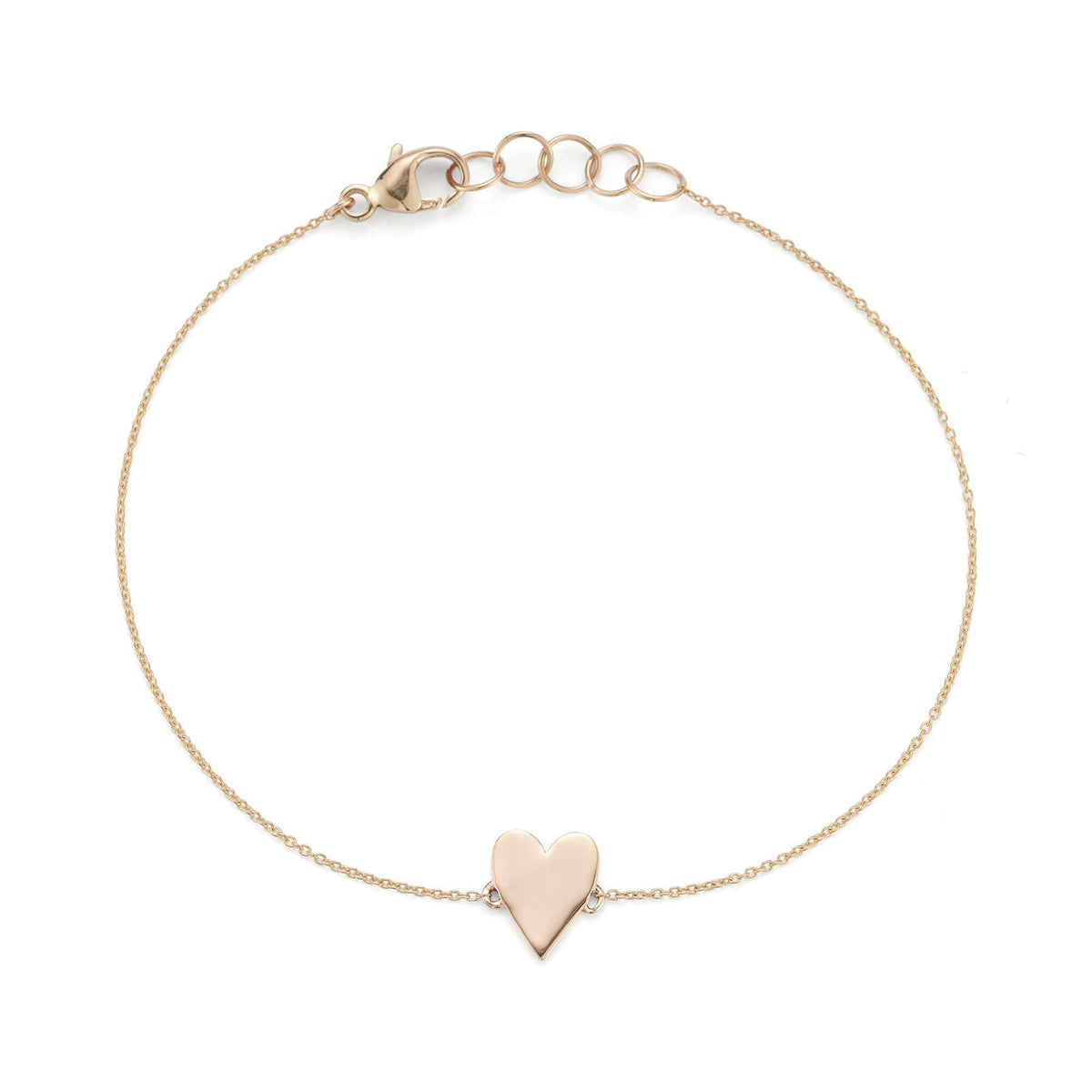 DRD Heart Bracelet - White Gold