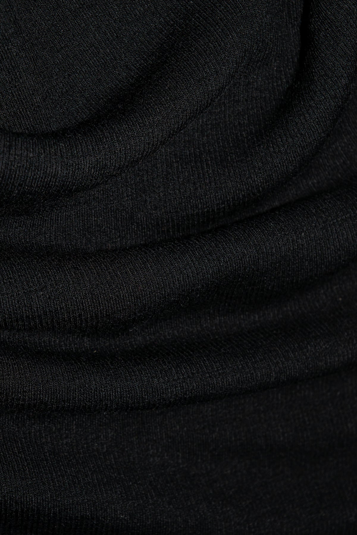 Sage Ribbed Turtleneck - Black