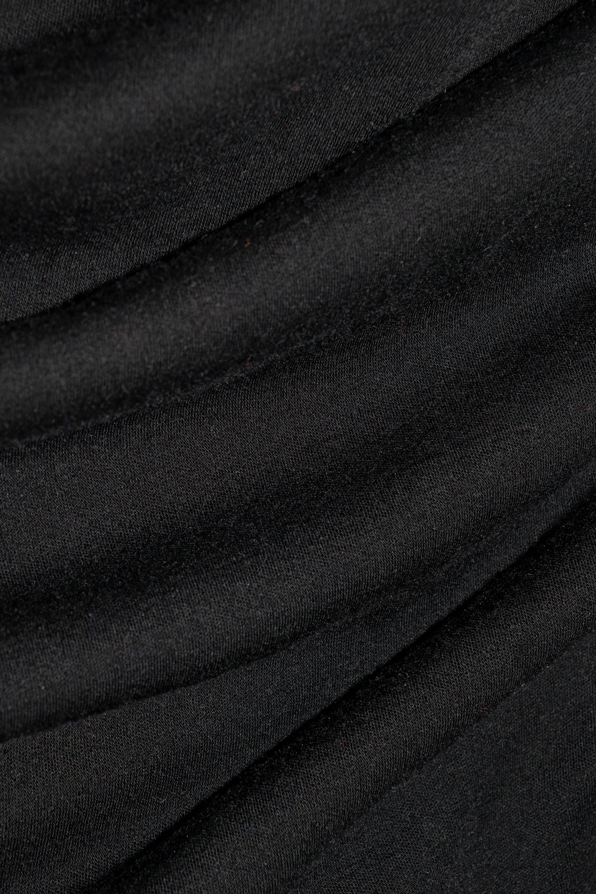 Hannah Petite Long Sleeve Top - Black