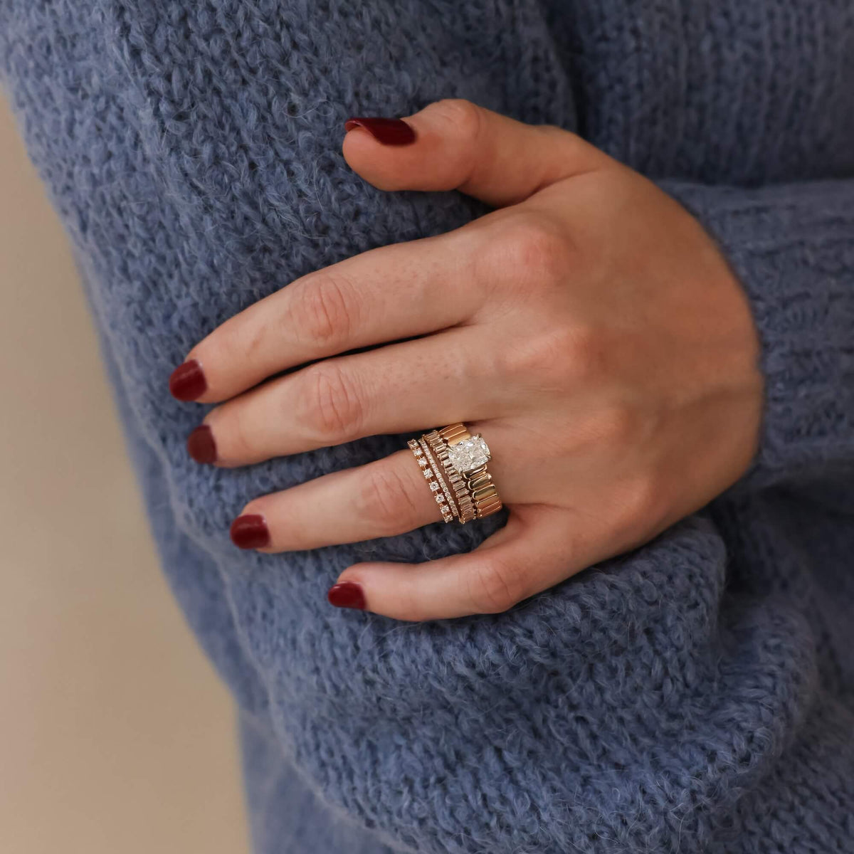 Melody Eden 2.01 Ct. Cushion Engagement Ring