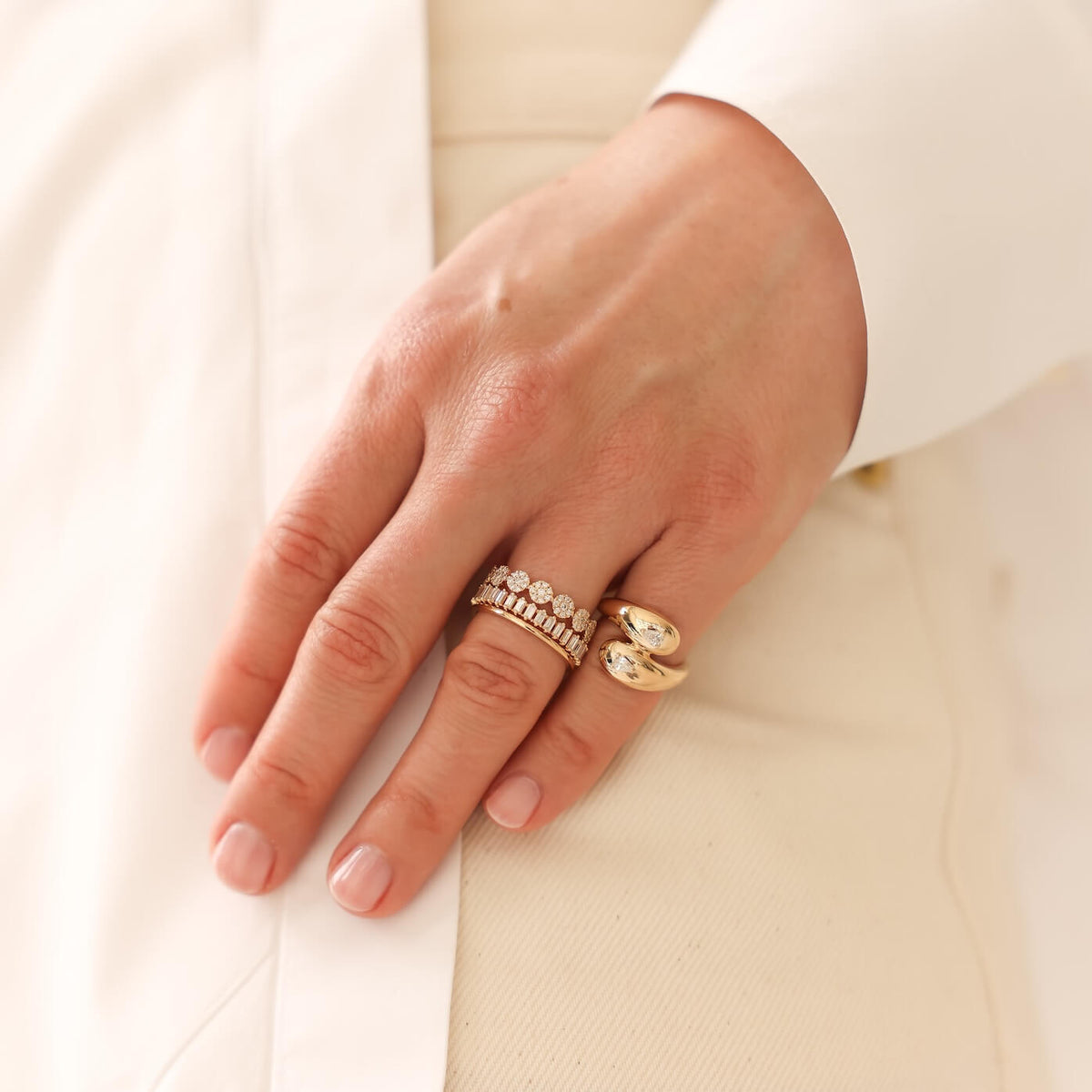 Taylor Elaine Bypass Ring