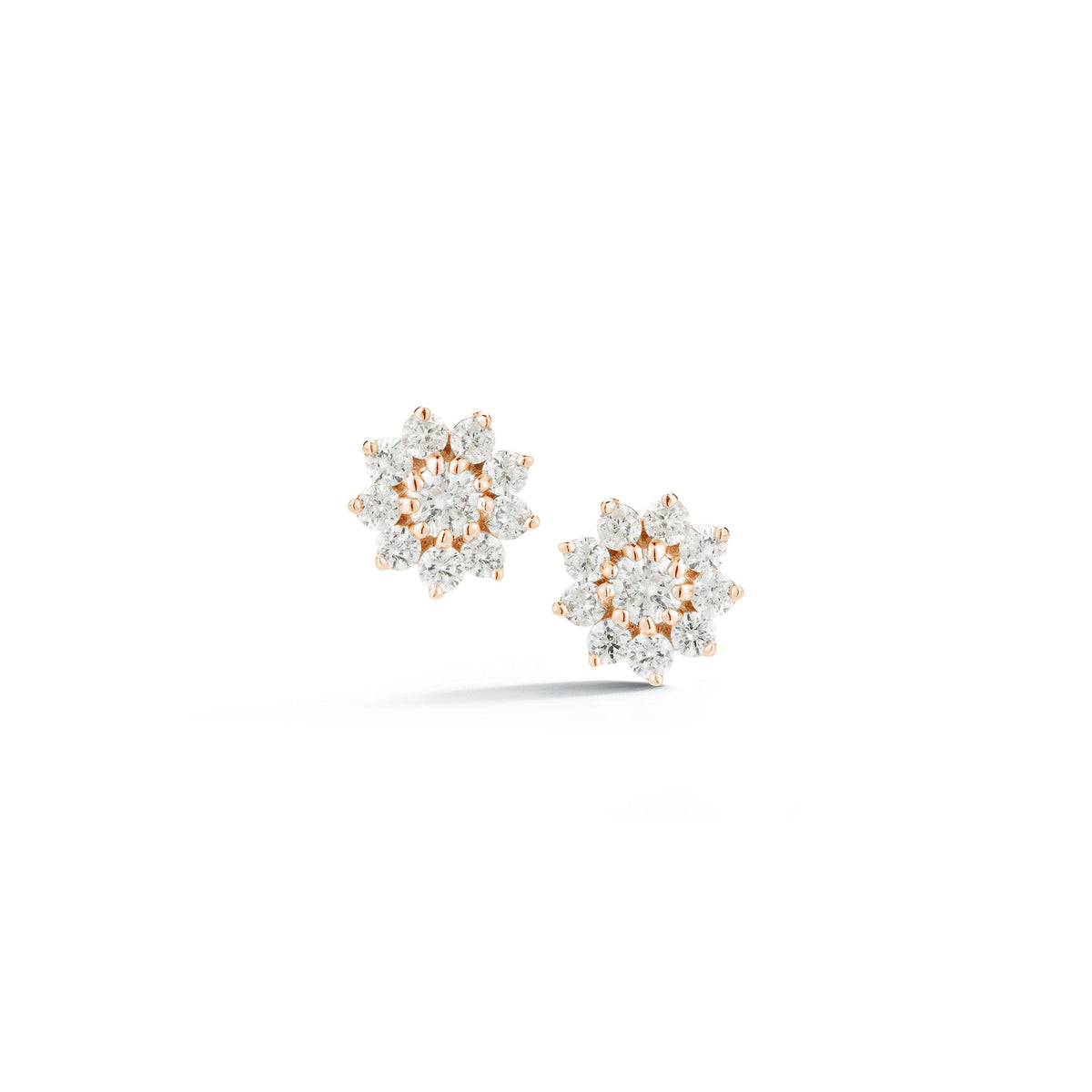 Jennifer Yamina Pointed Flower Studs