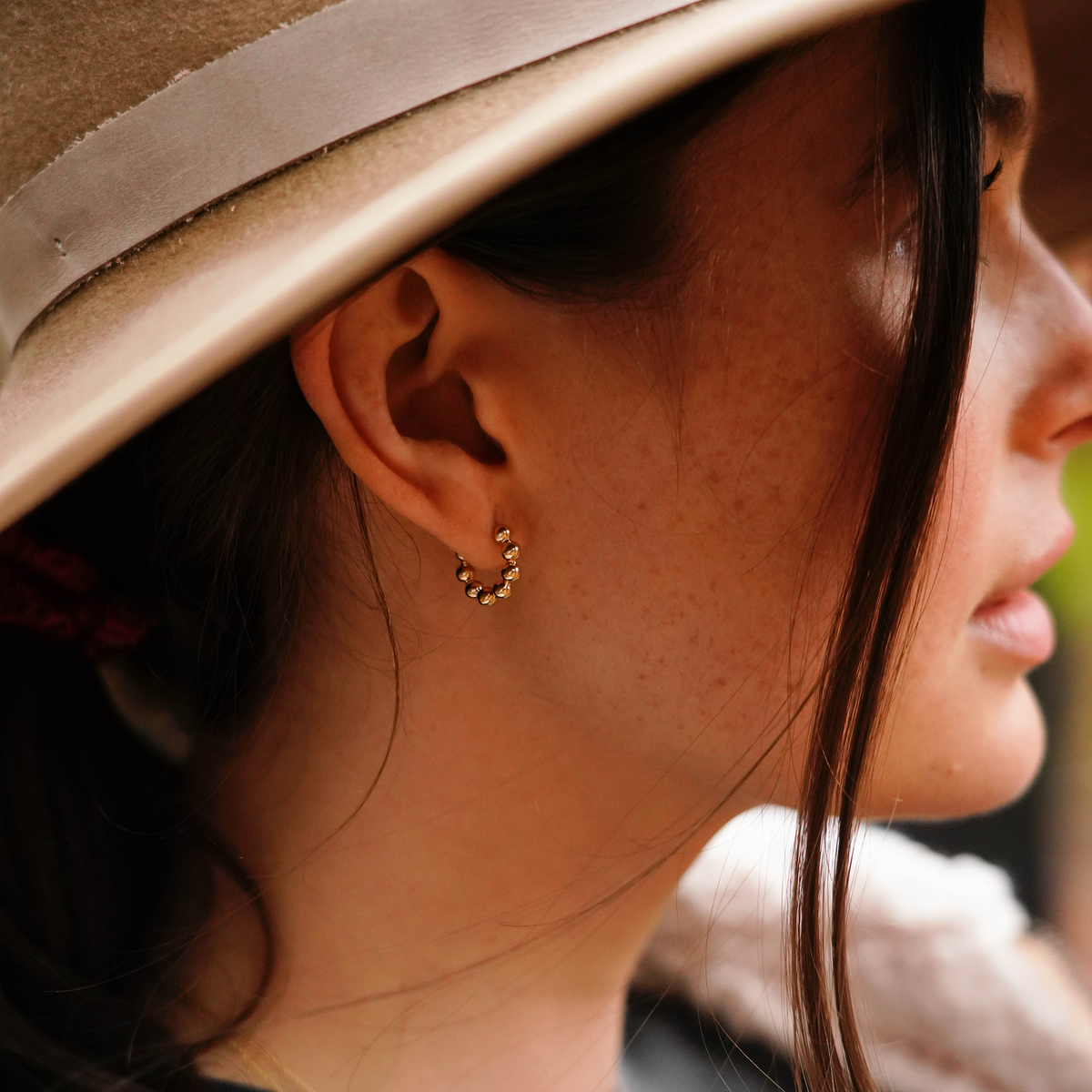 Poppy Rae Pebble Hoops