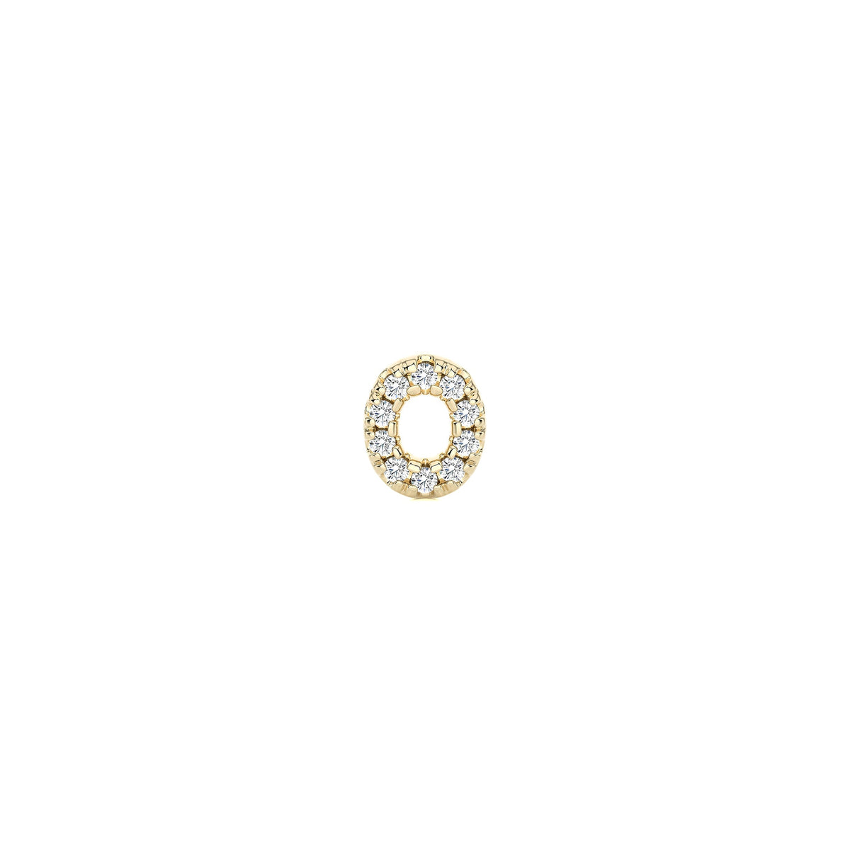 Sydney Morgan for Syd Strong Single Initial Earring