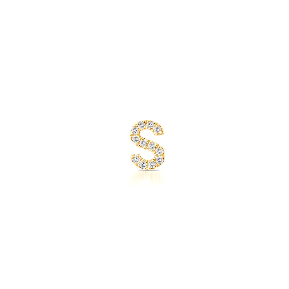 Sydney Morgan for Syd Strong Single Initial Earring