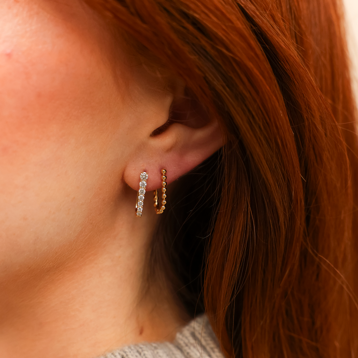 Poppy Rae Pebble U Hoops