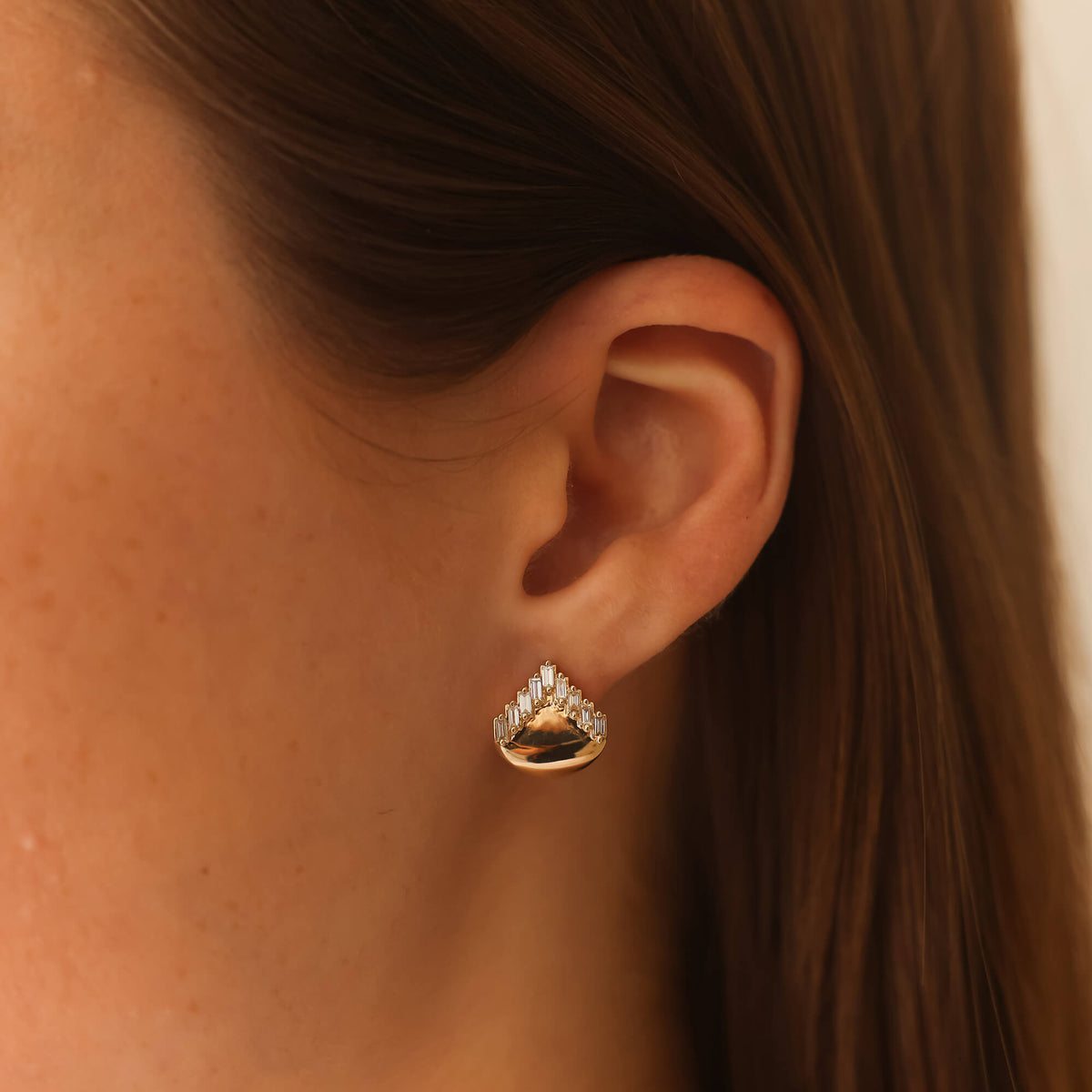 Sadie Pearl Gold Ear Cuffs