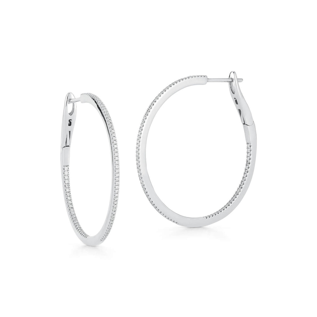 DRD Marge Diamond Hoops