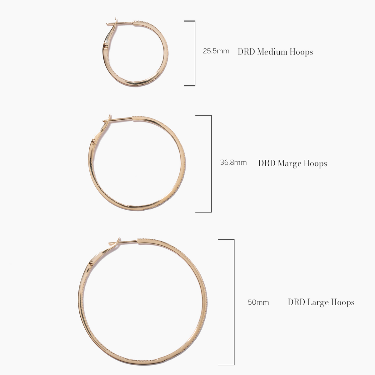 Alexa Jordyn Marquise Marge Hoops