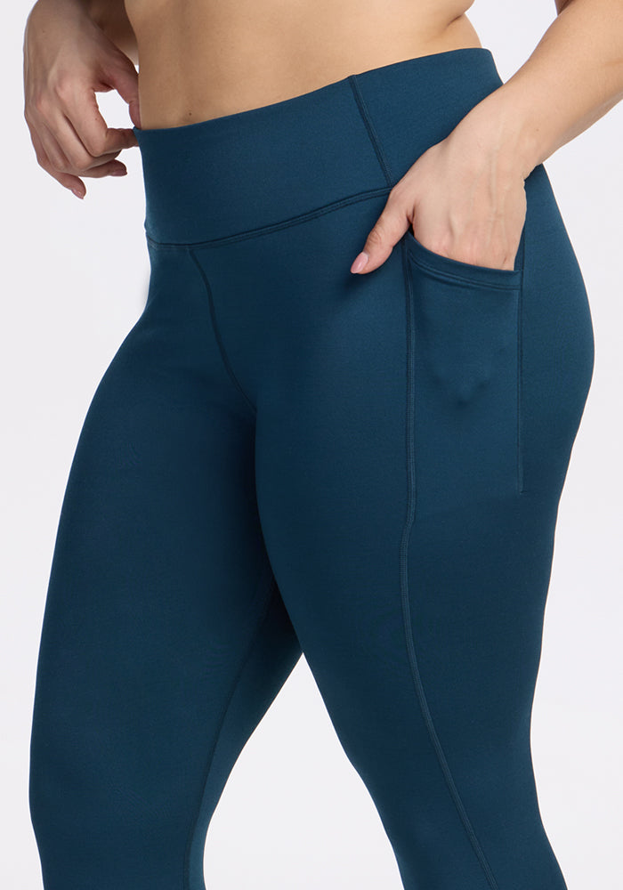 Merino Flex® McKenna Capris - Majolica Blue