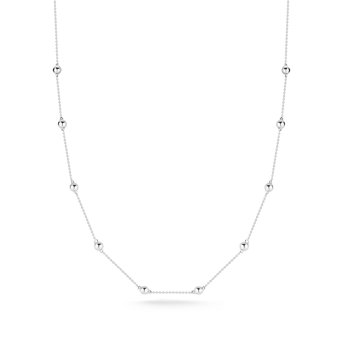 Poppy Rae Pebble Station Necklace